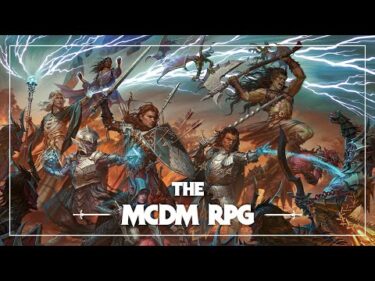The MCDM RPG Crowd Funding has begun!
