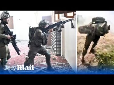Israeli forces battle Hamas RPG fighters in Gaza